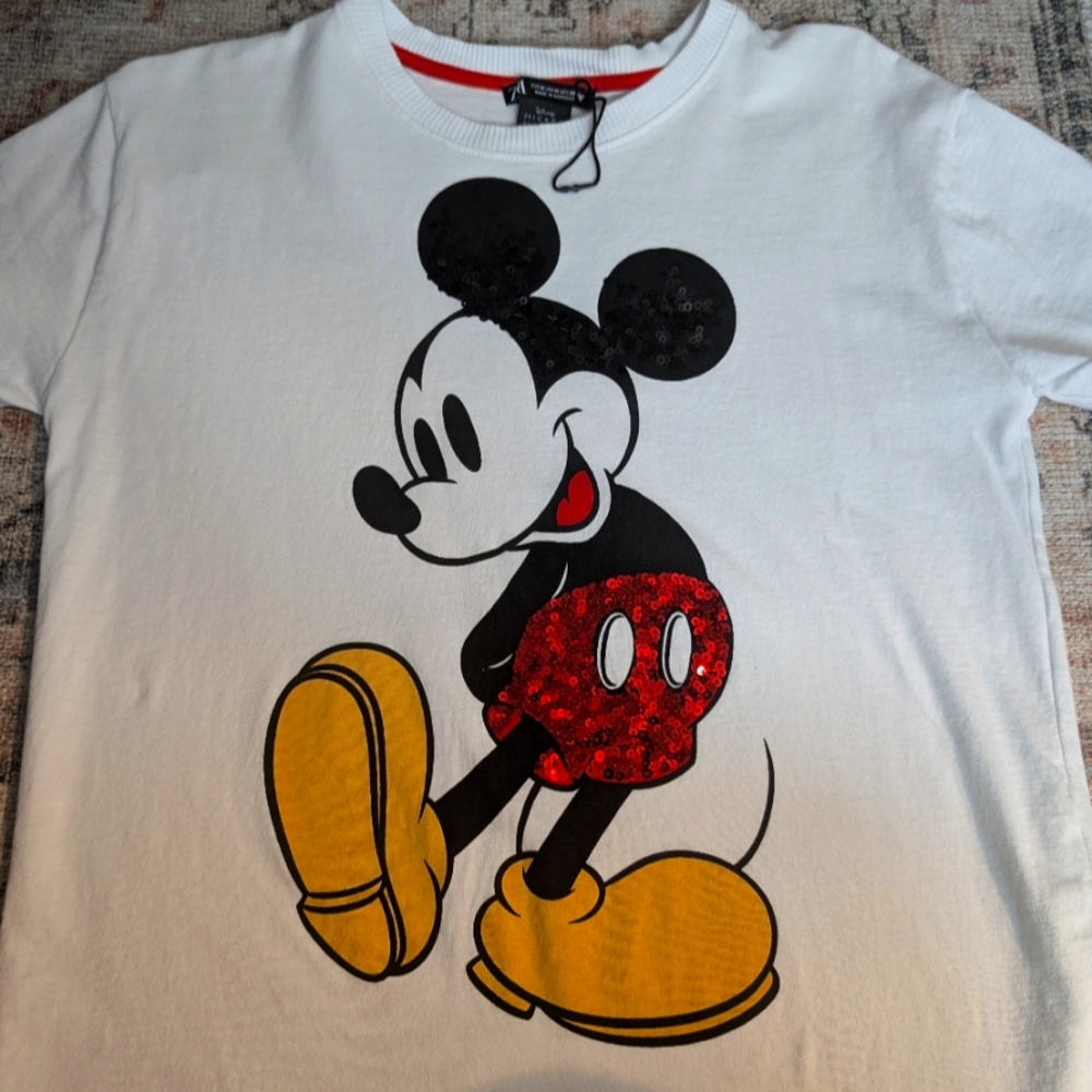 Zara Mickey shirt